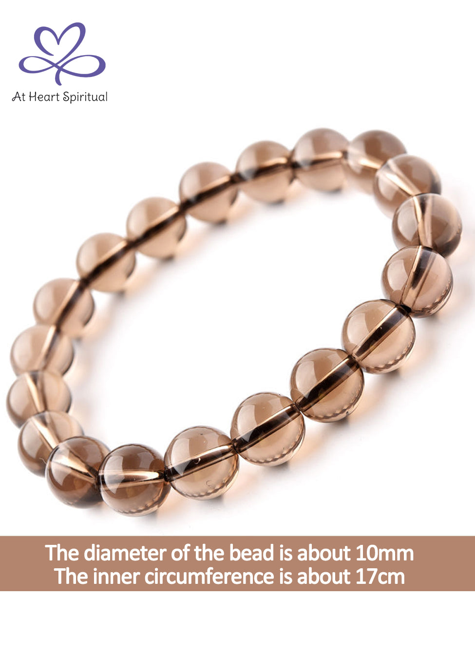Natural Tea Crystal Bracelet