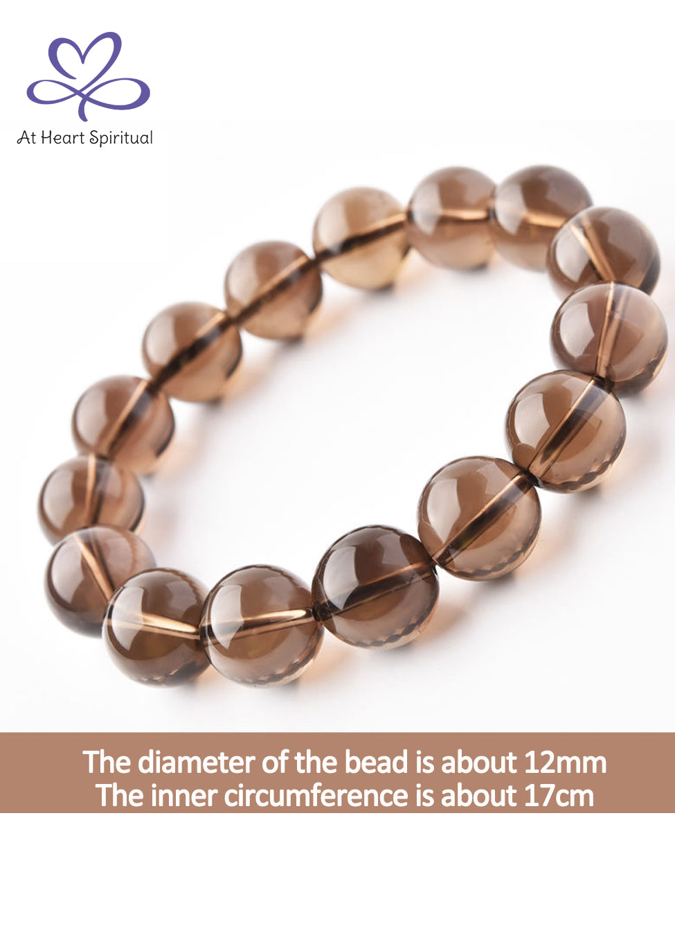 Natural Tea Crystal Bracelet
